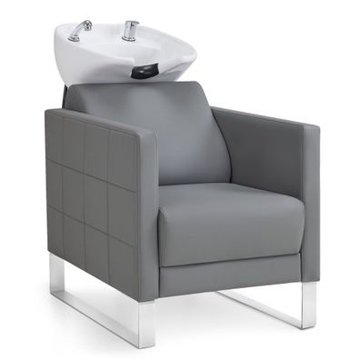 BarberPub Friseurstuhl mit Waschbecken 8611