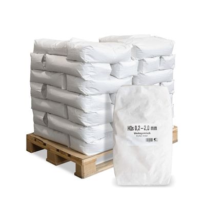Galamio Quarzsand 0,2 - 2,0 mm 25kg x 40 Sack 1000kg Palette