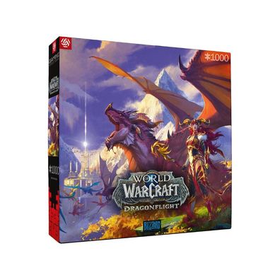 Blizzard World of Warcraft Dragonflight Puzzle 1000 Teile Puzzel - für Sammler