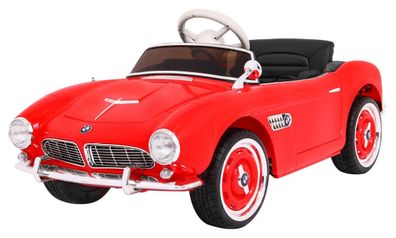 BMW 507 Retro Oldtimer - rot - Kinderauto - Kinder Elektroauto
