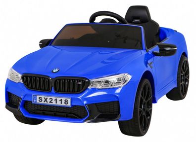 BMW M5 24V High Speed Drift - blau - Kinder Elektroauto - 12 Km/h