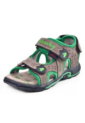 Capt´n Sharky Sandale braun Leder Aron 410277 Jungen Pirat