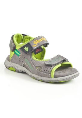 Capt´n Sharky Sandale grau grün Jonas 410273 Pirat Jungen