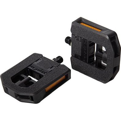 Faltbare Pedale EP-F ergotec, Sandpapier, schwarz