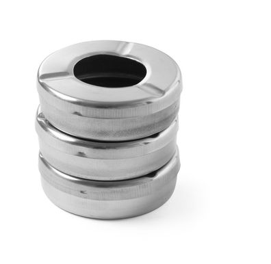 Hendi Aschenbecher mit Deckel 3 Stück 90mm