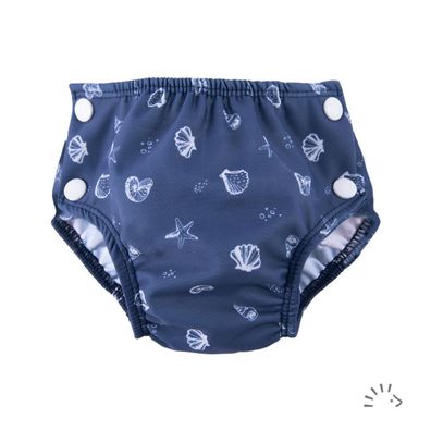 Popolini Badewindel Schwimmwindel Sea Shells
