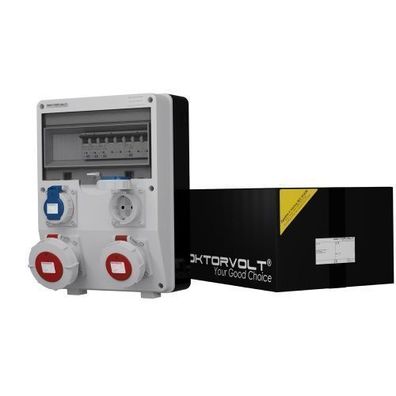 Stromverteiler TD-S IP65 1x16A 1x32A 2x230V Doktorvolt®