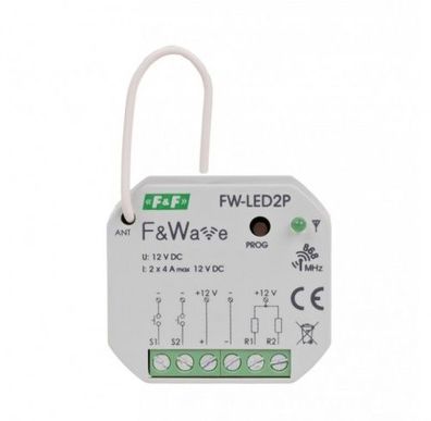Steuerung 2-kanalig FW-LED2P Funksteuerung F&Wave F&F 9319