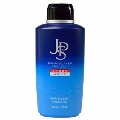 John Player Sport Aqua Shampoo für Haare und Körper 500 ml