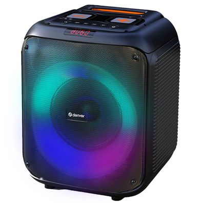 Denver BPS-250 Bluetooth Party Lautsprecher – 400W, LED-Lichtshow, 8'' Woofer