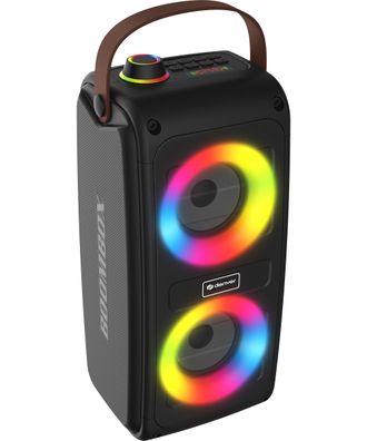 Denver BTV-230 Bluetooth Party Lautsprecher – 100W & RGB Lichteffekte