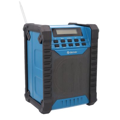 Denver WRD-60 Baustellenradio mit DAB+, Bluetooth, 100W Leistung & IP54 Schutz