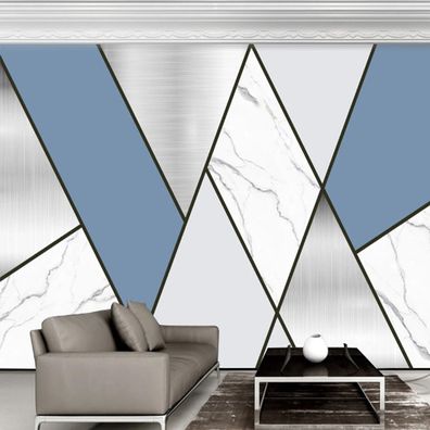 Vlies Fototapete Wandtapete Wandbilder 3D Marmor Spleißen Moderne Einfache 9788