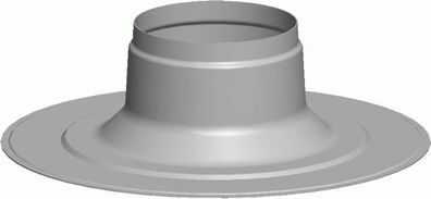 Flachdachdurchführung DDFI 180 - W für Dachneigung 0 Grad - 8.073.055