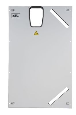 Kermi x-well Frontabdeckung Metall, weiß für F130 - Y9103000073K