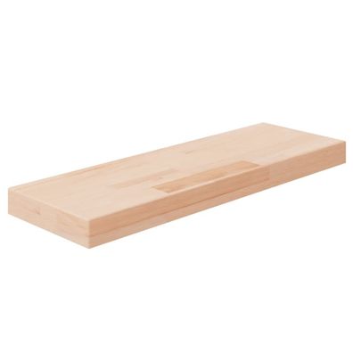 vidaXL Regalboden 60x20x4 cm Unbehandeltes Massivholz Eiche