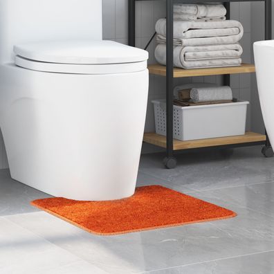 vidaXL Badematte U-Form Dunkelgrau 50x50 cm Polypropylen Rutschfest