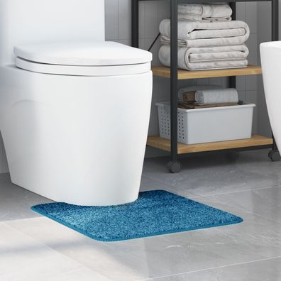 vidaXL Badematte U-Form Blau 50x50 cm Polypropylen Rutschfest