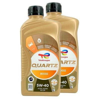 Total Quartz 9000 5W-40 2x1 Liter