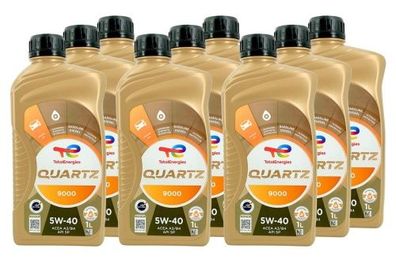 Total Quartz 9000 5W-40 9x1 Liter