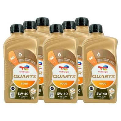 Total Quartz 9000 5W-40 7x1 Liter