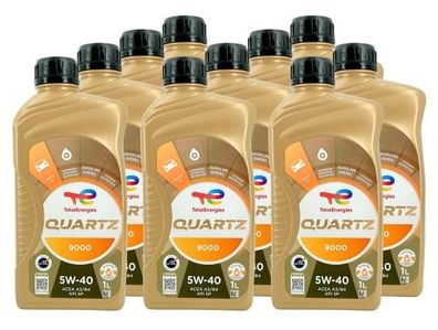 Total Quartz 9000 5W-40 10x1 Liter