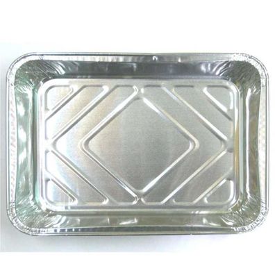 Aluminiumschale - 227 x 177 x 39 mm ungeteilt 100