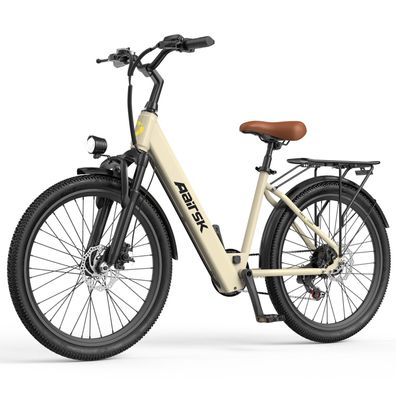 Aairsk Electric Bike Mountain 25Mph Speed 40 Miles Range 36v13Ah Removable Battery