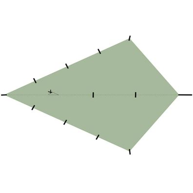 DD Hammocks DD Superlight Tarp für Radfahrer Zubehör