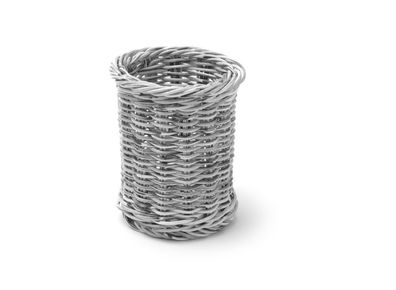 Hendi Besteckhalter in grau aus Polyrattan100mm