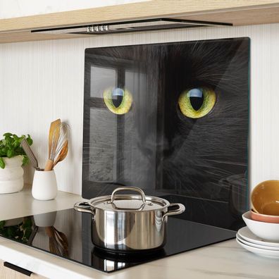 Tulup Schneidebrett Katzenaugen, Gelb Glasbrett Glas Schneidebretter