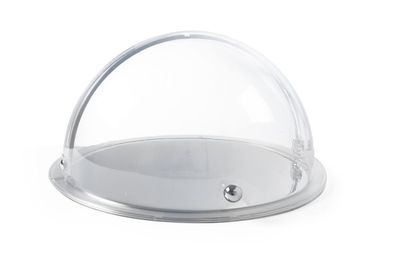 Hendi Rolltop Haube im 380mm aus transparentem Kunststoff