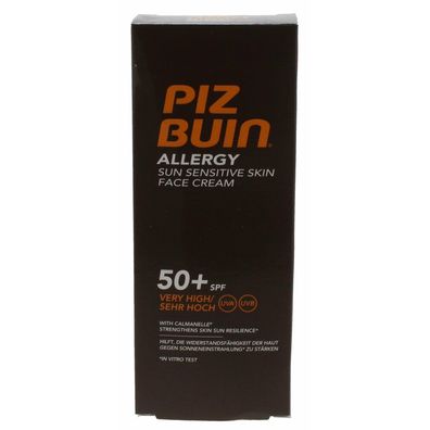 Piz Buin Allergy Sun Sensitive Haut Face Crm SPF50