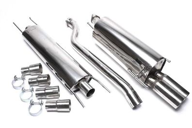 TA Technix Edelstahl Auspuff passend für Opel Astra G-CC T98 98-09