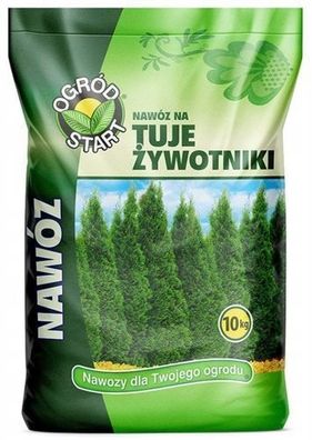 Thuja Dünger Lebensbaum Spezialdünger Edel Smaragd Brabant Pflanzendünger 10kg