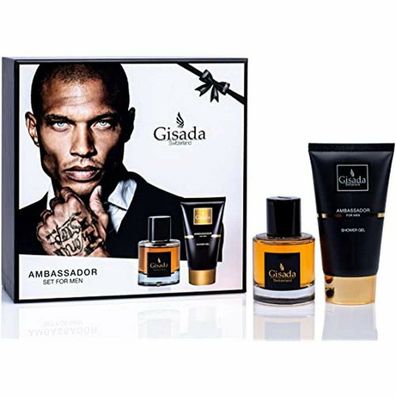 Gisada Ambassador Men Eau de Parfum 50ml + Shower Gel 100ml