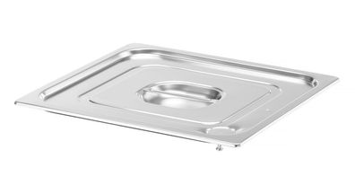 Hendi GN-Deckel mit Silikonrand Profi Line GN 13 aus Edelstahl