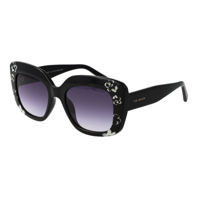 Ted Baker Sonnenbrille TB1675 001 51 Damen Schwarz