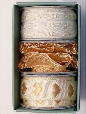 Deko-Webband-Bänder-Box
