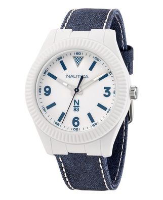 Nautica N83 Mercury Bay Canvas NAPMBF203 Herrenuhr Mercury Bay Canvas