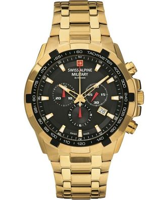 Swiss Alpine Military Star Fighter Chrono SAM7043.9117 Herrenuhr Star Fighter Chrono