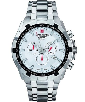 Swiss Alpine Military Star Fighter Chrono SAM7043.9132 Herrenuhr Star Fighter Chrono