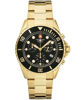 Swiss Alpine Military Master Diver Chrono SAM7053.9117 Herrenuhr Master Diver Chrono