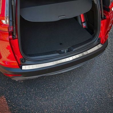 Ladekantenschutz Stoßstangenschutz für Honda CR-V 2018-2025 Edelstahl Silber