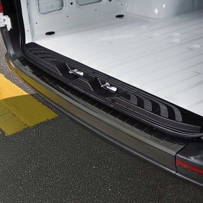 Ladekantenschutz Stoßstange für Mercedes Sprinter W907 W910 2018-25 Chrom Dunkel