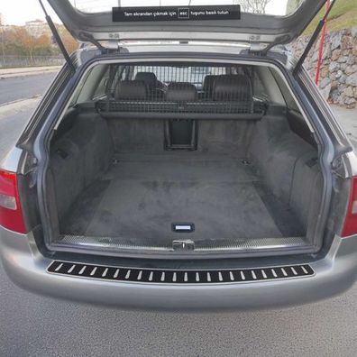 Ladekantenschutz Stoßstange für Audi A6 Avant 4B 1997-2005 Chrom Edelstahl