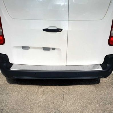 Ladekantenschutz Stoßstangenschutz für Citroen Berlingo 2019-25 Chrom Gebürstet