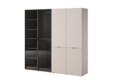 BETTSO Satz von 2 modularen Schränken Sandbox NOVA Kaschmir + Antisol