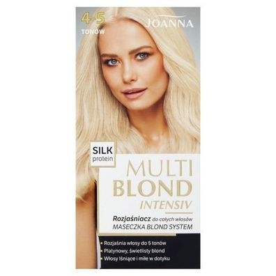Haarbleichset, Joanna Multi Blond Intensiv - Professionelle Haarbleiche fuer feines,