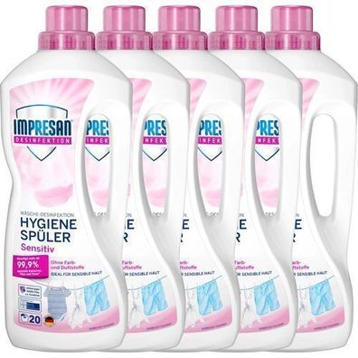 Impresan Sensitiv Hygienespüler, 5x20 Waschgänge